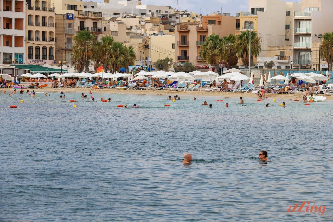 Luxurious Duplex Seafront Apt W Amazing Sea Views Birżebbuġa Extérieur photo